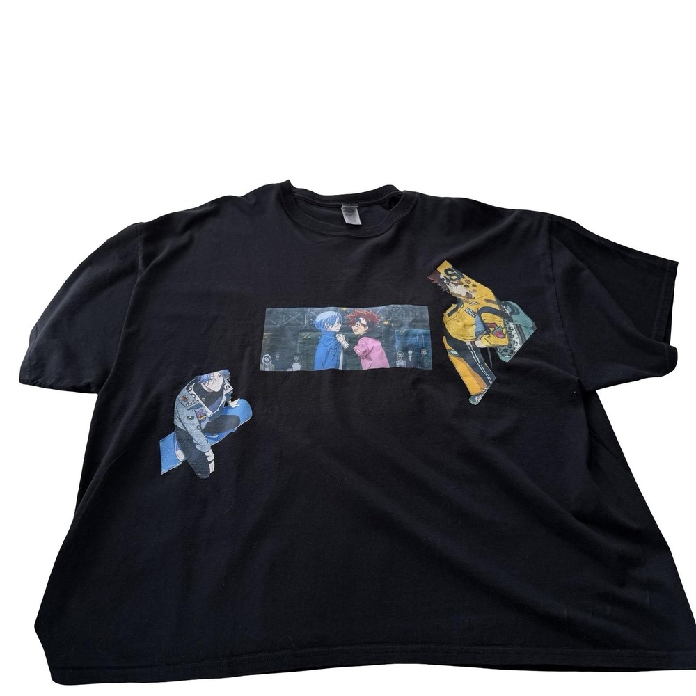 SK8 the Infinity Shirt Mens 3XL Black Anime Graphic Double Sided Gildan Cotton - Picture 11 of 16